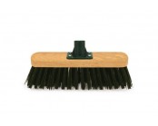 11" Green Bristle Brush Fitted Bracket 